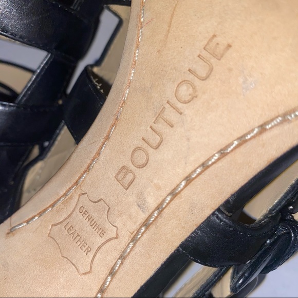 Boutique 9 Genuine Leather Heels - Picture 5 of 6